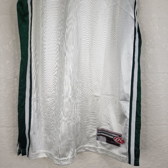 NWT Rawlings Green/White/Cream Basketball Jersey L - Picture 4 of 16